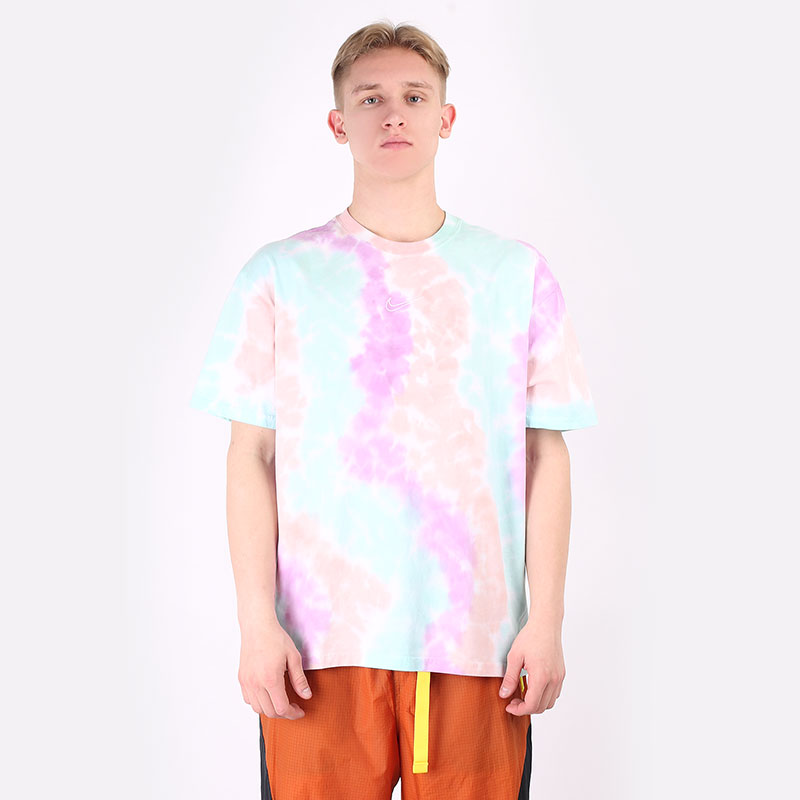 мужская разноцветная футболка Nike Sportswear T-Shirt DB6149-100 - цена, описание, фото 3